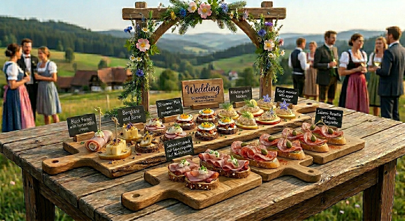 Schwarzwälder Tapas Arrangement